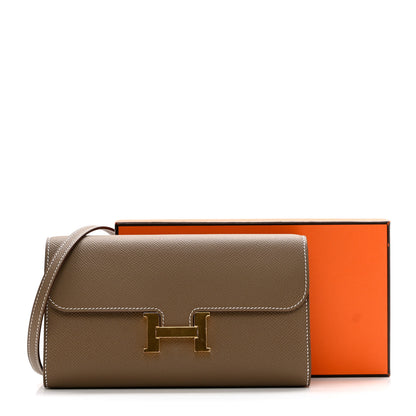 Hermes Epsom Constance Long To Go Wallet Etoupe 8 of 8