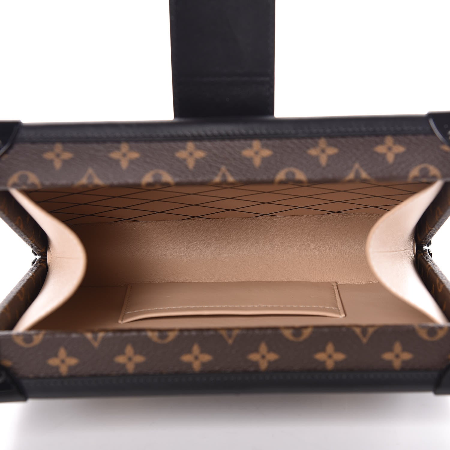 Louis Vuitton Monogram Petite Malle Black 5 of 9
