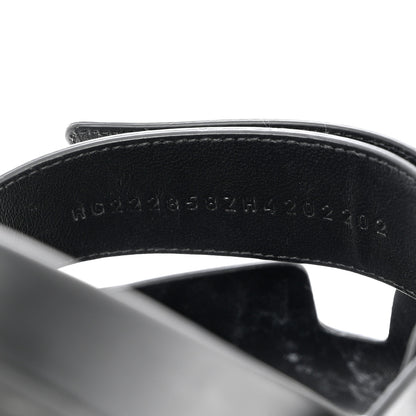 Hermes Calfskin Mens Chypre Sandals 42 Black 6 of 9
