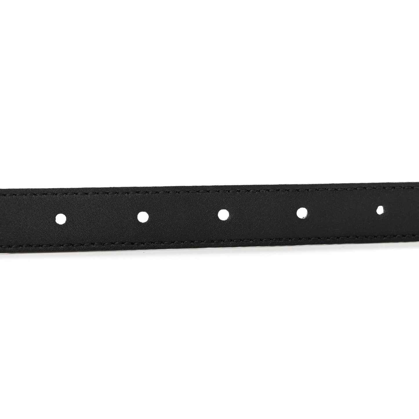 Calfskin Double G 20mm Belt 80 32 Black