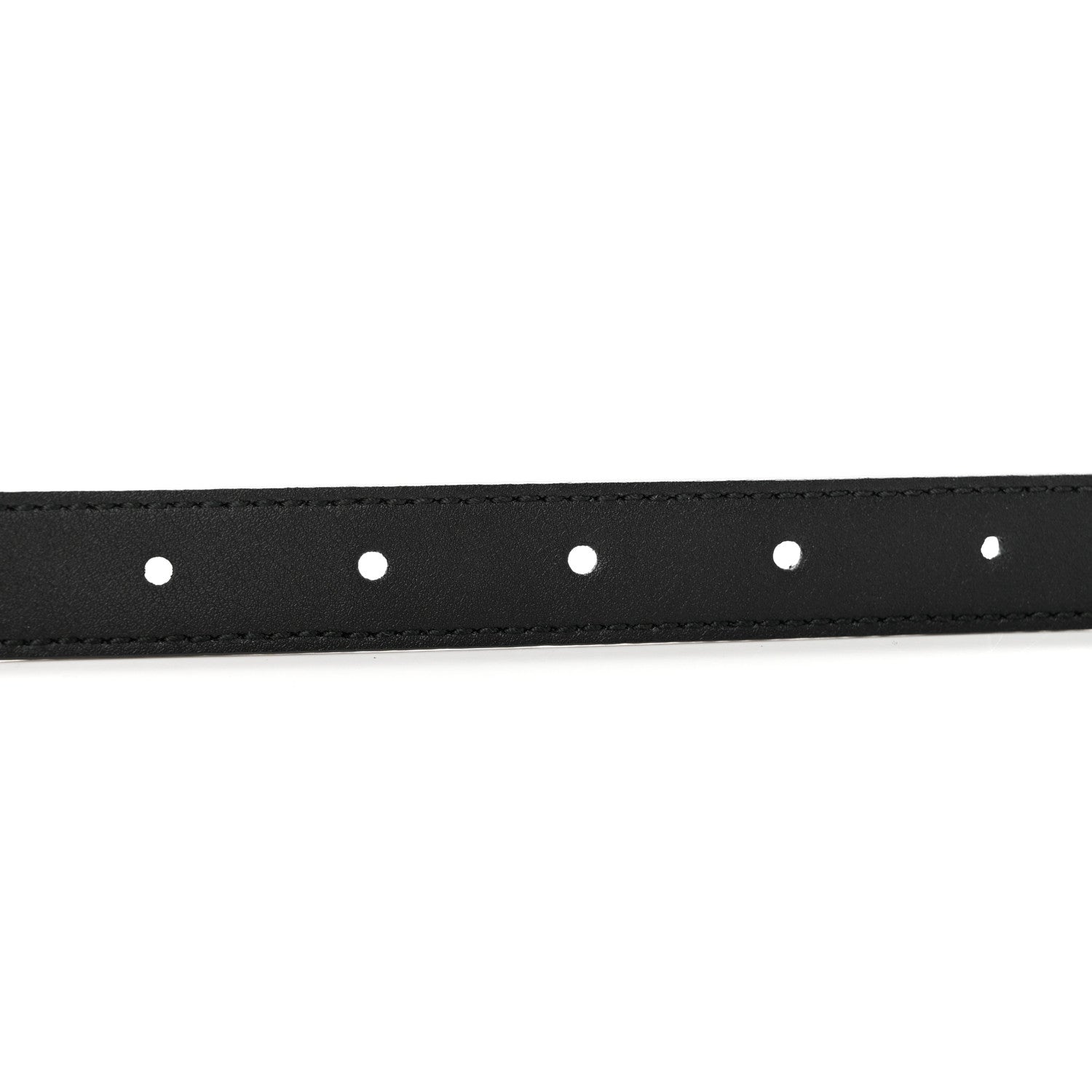 Gucci Calfskin Double G 20mm Belt 80 32 Black 4 of 6