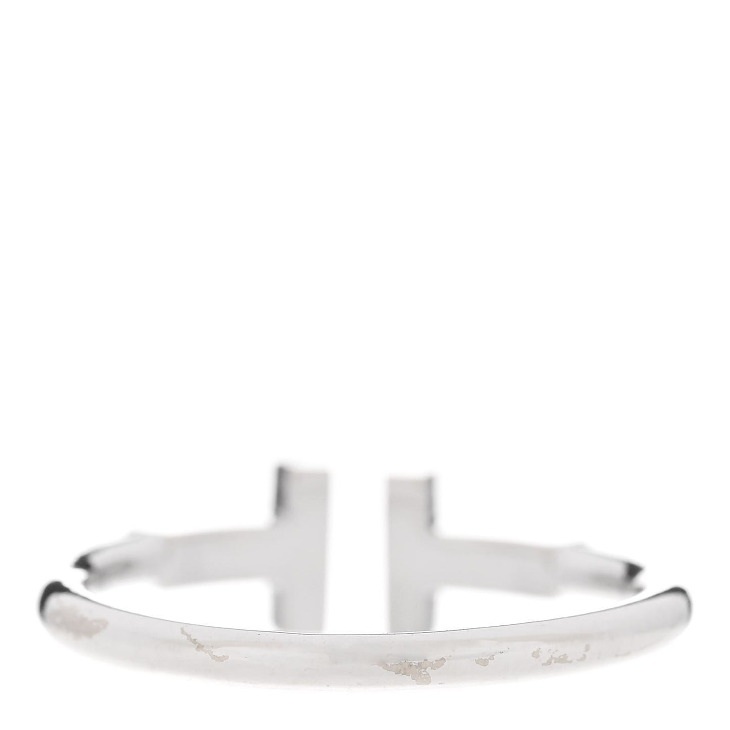 18K White Gold T Wire Ring 54 7