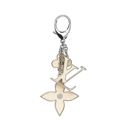 Louis Vuitton Fleur d Epi Bag Charm Ivory 1 of 2