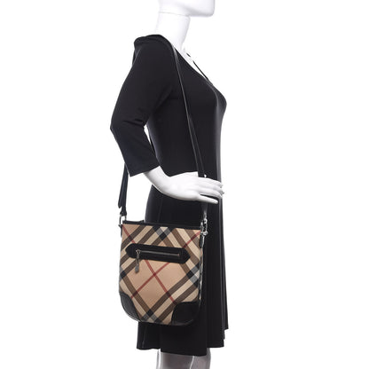 Burberry Supernova Check Small Dryden Crossbody Bag Black 2 of 11