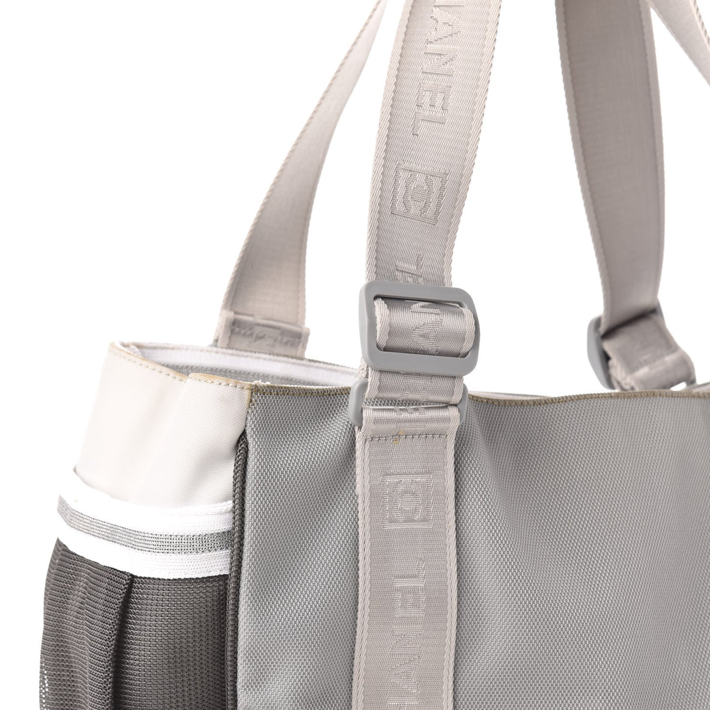 Nylon Sport Tote Grey