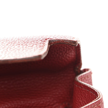 Hermes Togo Kelly Retourne 35 Rouge Garance 22 of 23