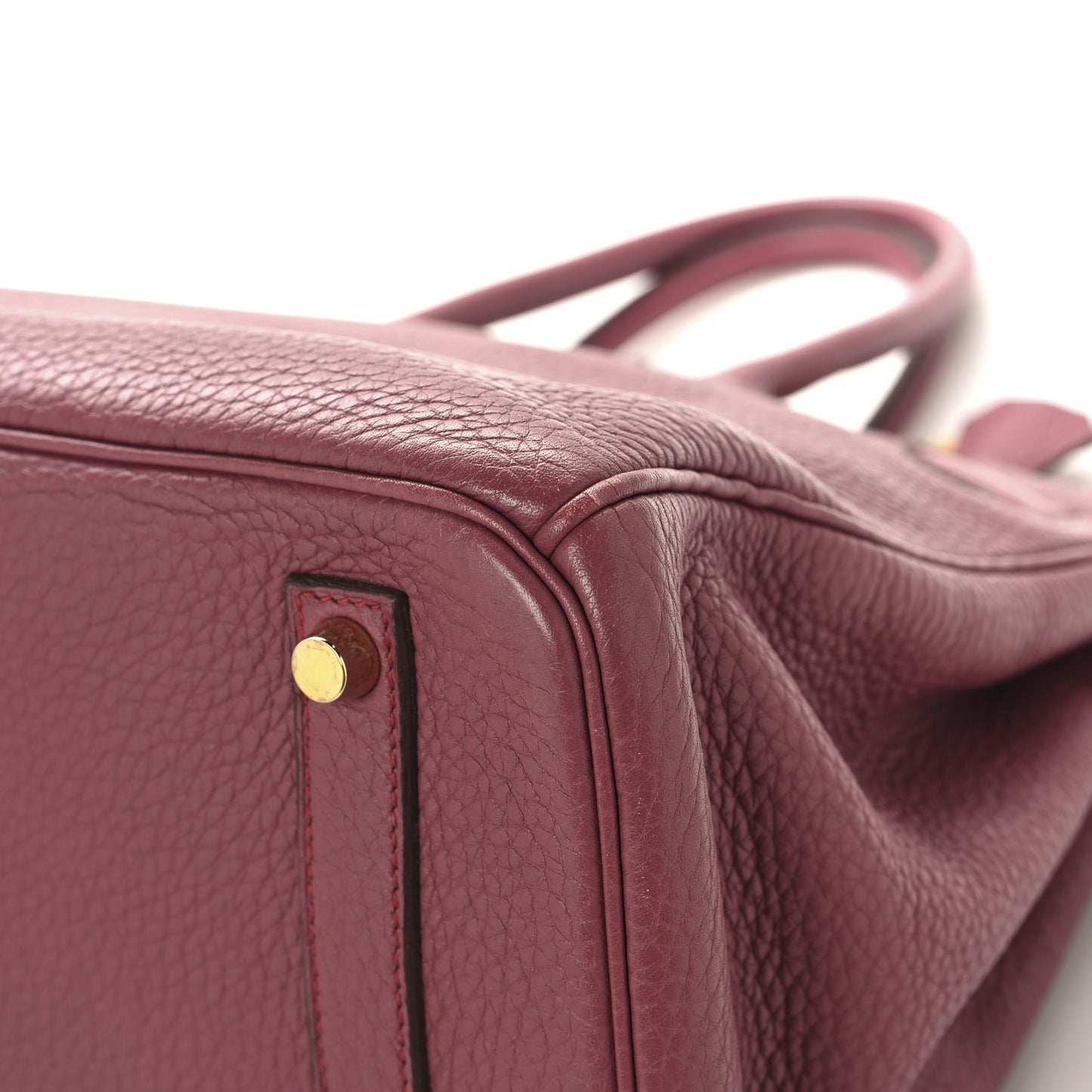 Taurillon Clemence Birkin 35 Bois de Rose