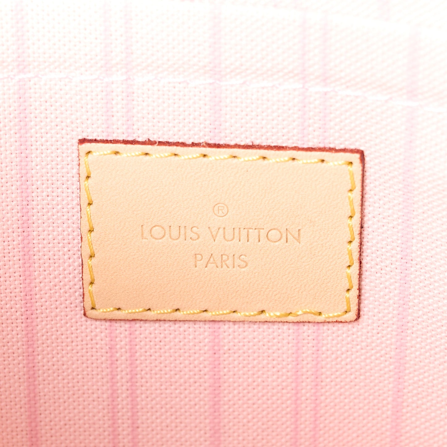 Damier Azur Neo Neverfull MM Rose Ballerine