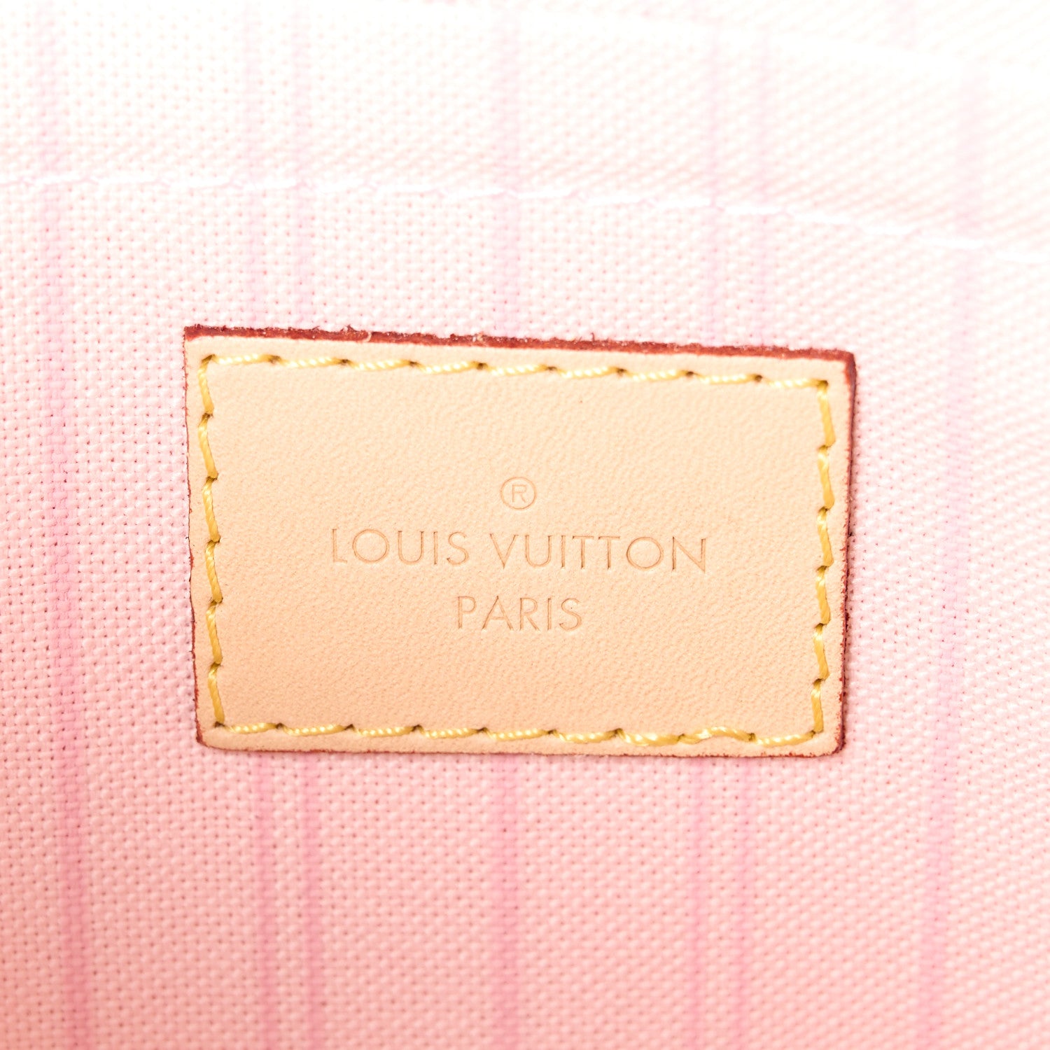 Louis Vuitton Damier Azur Neo Neverfull MM Rose Ballerine 11 of 14