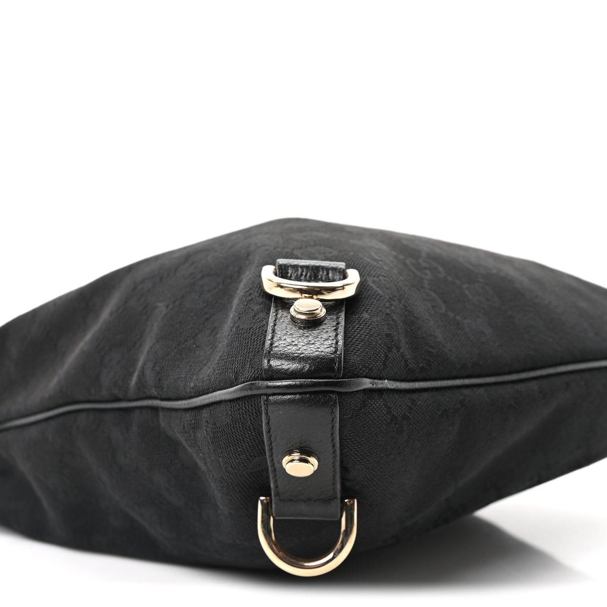 Gucci Monogram Abbey Messenger Bag Black 9 of 10