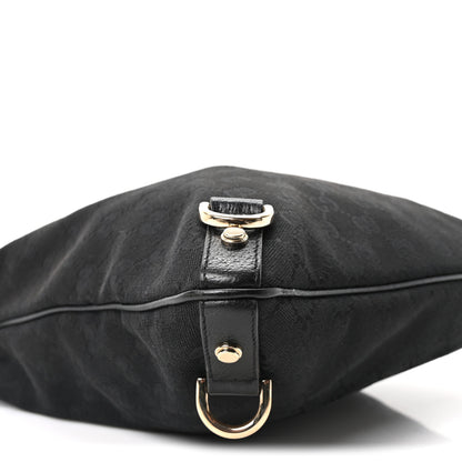 Gucci Monogram Abbey Messenger Bag Black 9 of 10