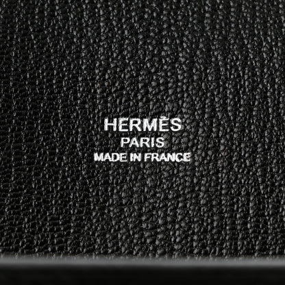 Hermes Taurillon Clemence Jypsiere 28 Black 6 of 10