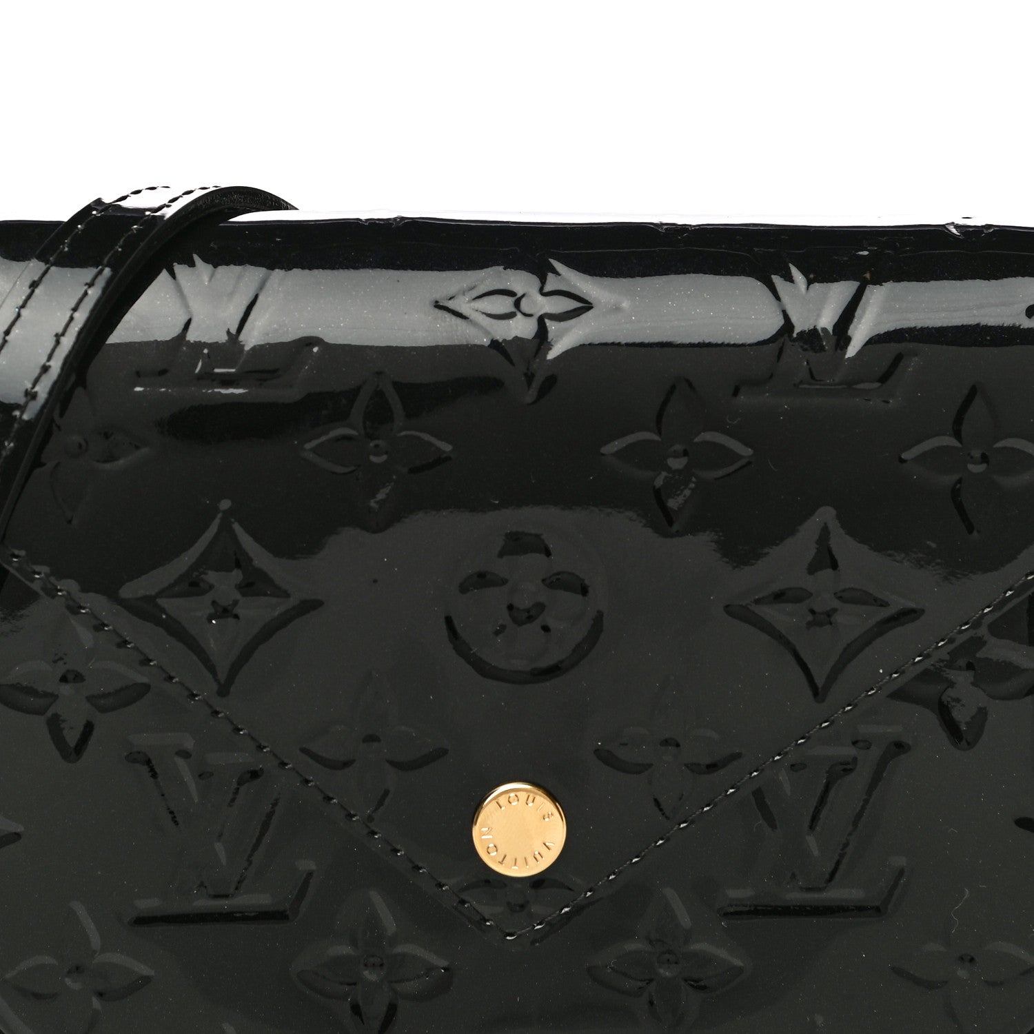 Louis Vuitton Vernis Mini Sac Lucie Black 7 of 9