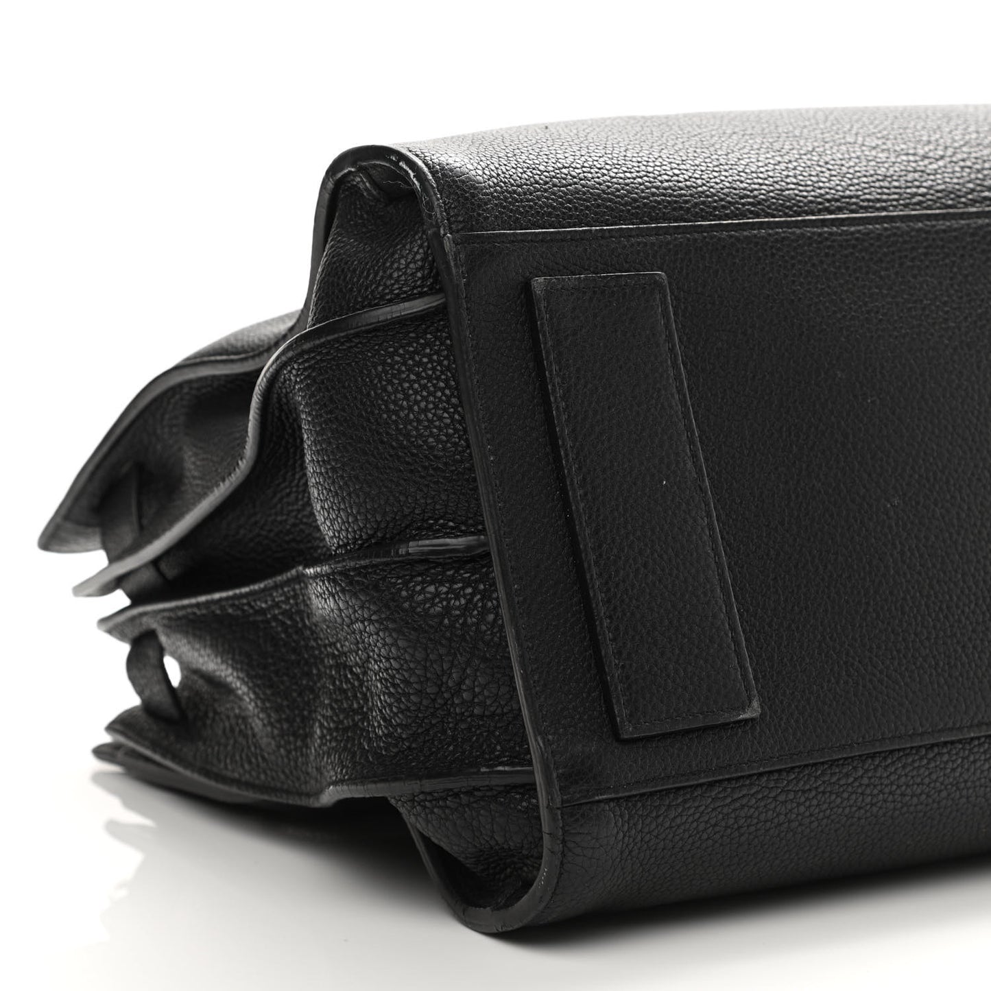 Grained Calfskin Medium Souple Sac De Jour Black
