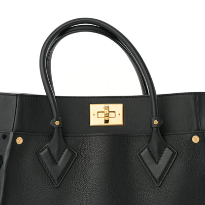 Louis Vuitton Calfskin Monogram Tufting On My Side Black 8 of 10