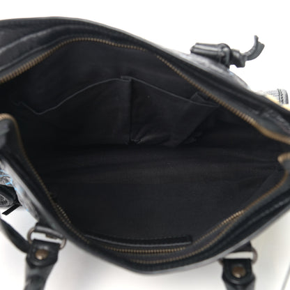 Balenciaga Agneau Graffiti All Over Classic Hardware S City Black Multicolor 5 of 9