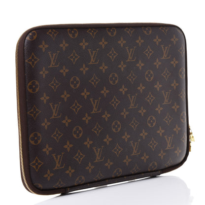 Louis Vuitton Monogram 13 inch Laptop Sleeve 2 of 5