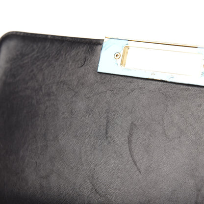 Chanel Lambskin Quilted Medium Golden Class Flap Black 9 of 14