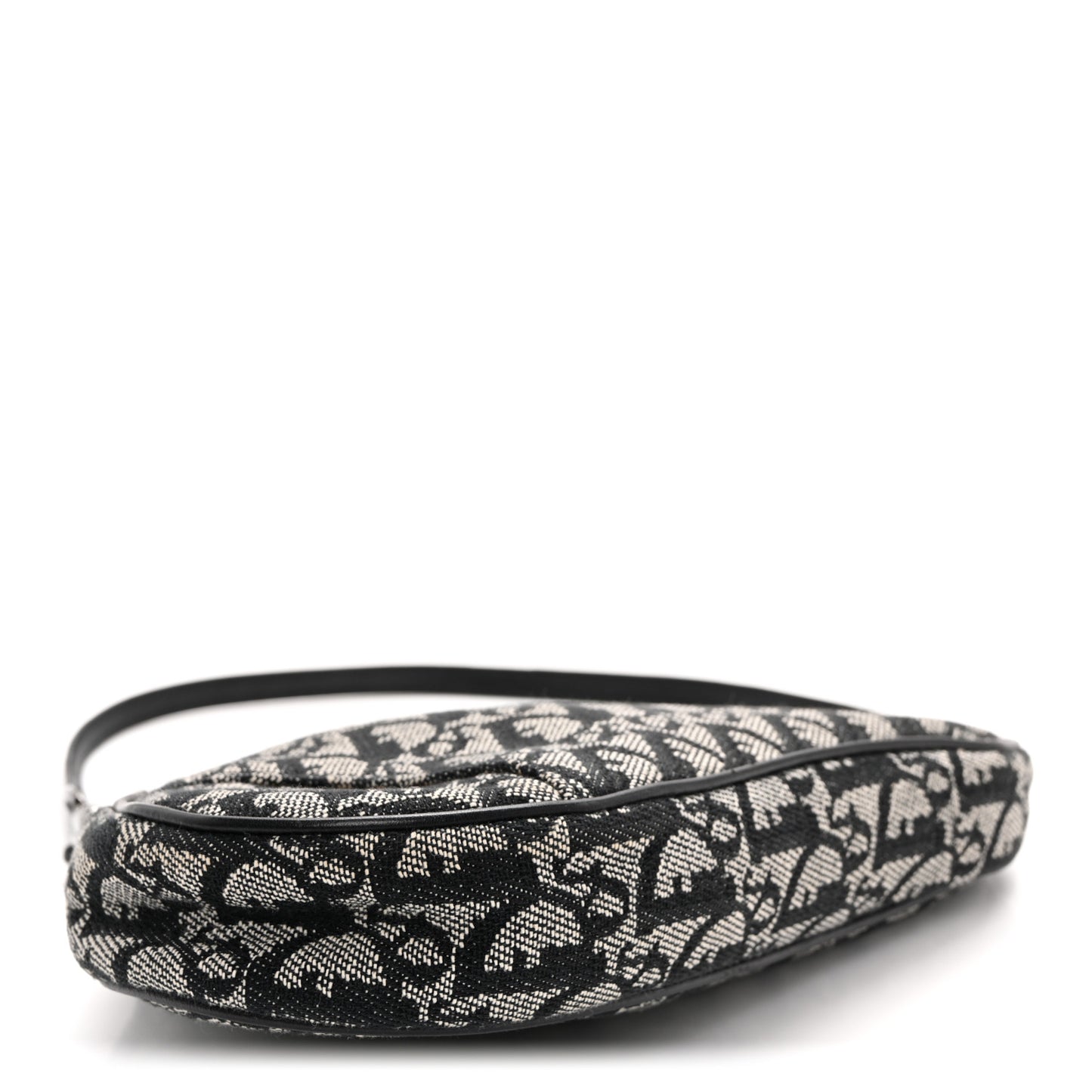 Monogram Mini Saddle Pochette Black