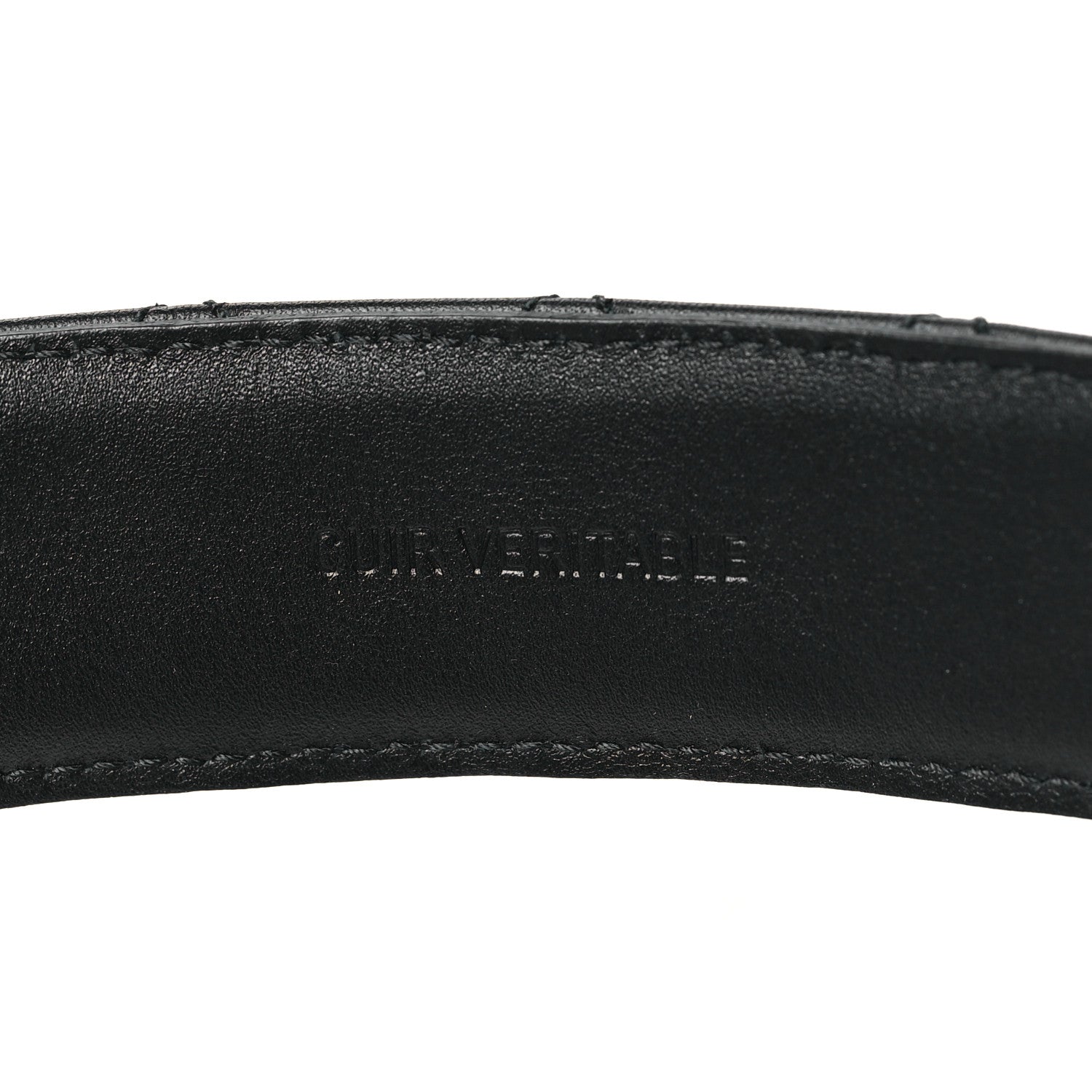 Chanel Calfskin Quilted CC Chain Belt 75 30 Black 6 of 8
