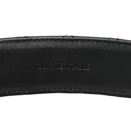 Chanel Calfskin Quilted CC Chain Belt 75 30 Black 6 of 8