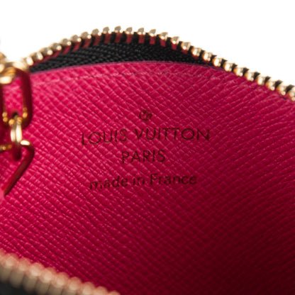 Louis Vuitton Monogram Multicolor Key Pouch Black Grenade 6 of 7