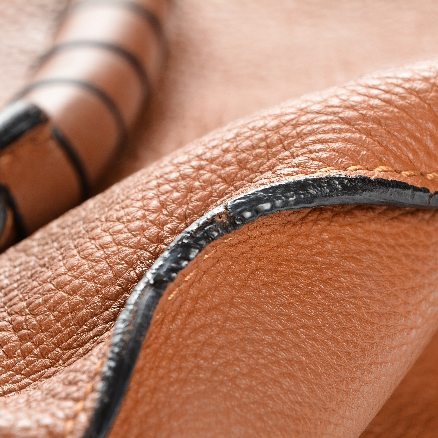 Chloe Calfskin Large Marcie Satchel Tan 10 of 17