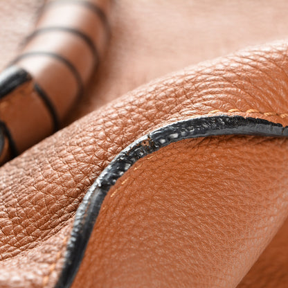 Chloe Calfskin Large Marcie Satchel Tan 10 of 17