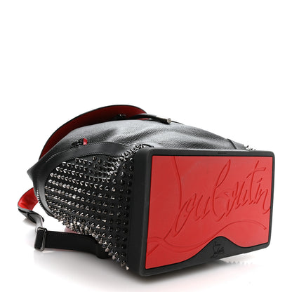 Christian Louboutin Calfskin Spiked Explorafunk Backpack Black 4 of 10