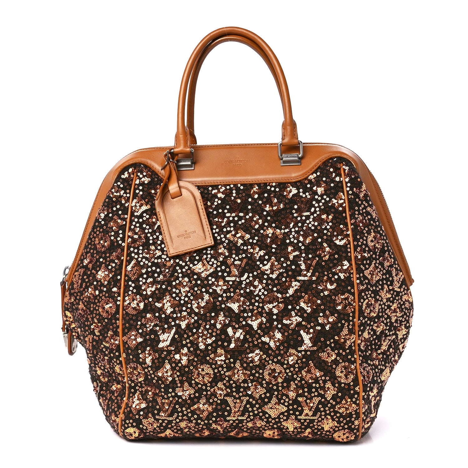 Louis Vuitton Sequin Monogram Sunshine Express North South Gold 1 of 12