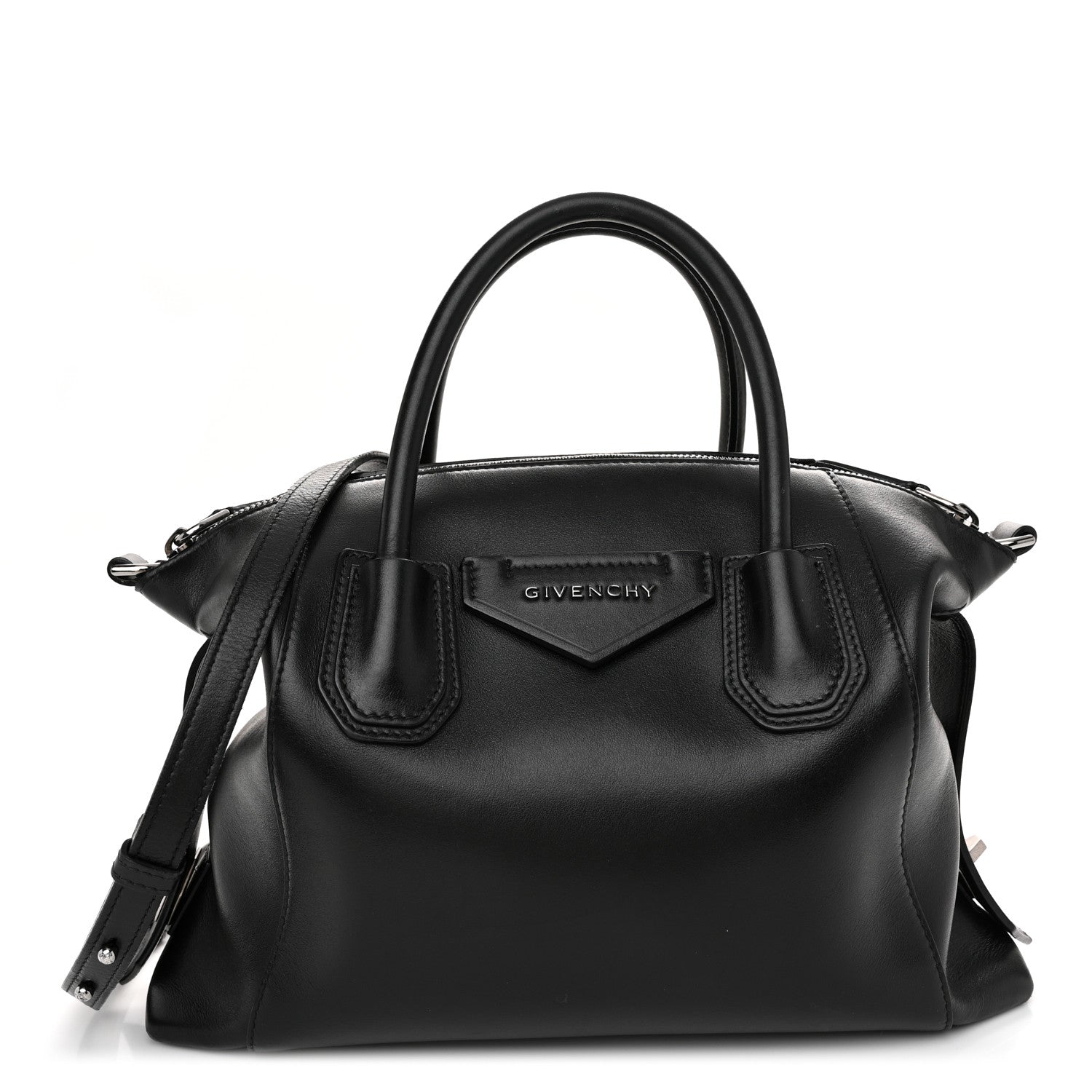 Givenchy Smooth Calfskin Small Soft Antigona Black 1 of 10