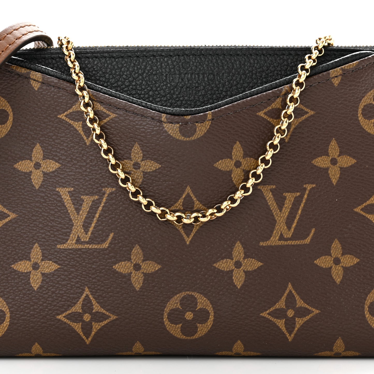 Monogram Pallas Clutch Black