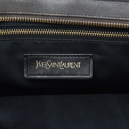 Saint Laurent Sheepskin Small Cabas ChYc Grey 6 of 18