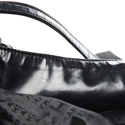 Chanel Vinyl XL Coco Cabas Black 13 of 32