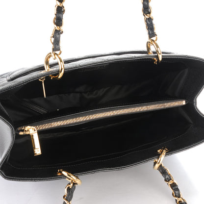 Chanel Caviar Quilted Grand Shopping Tote GST Black 5 of 7