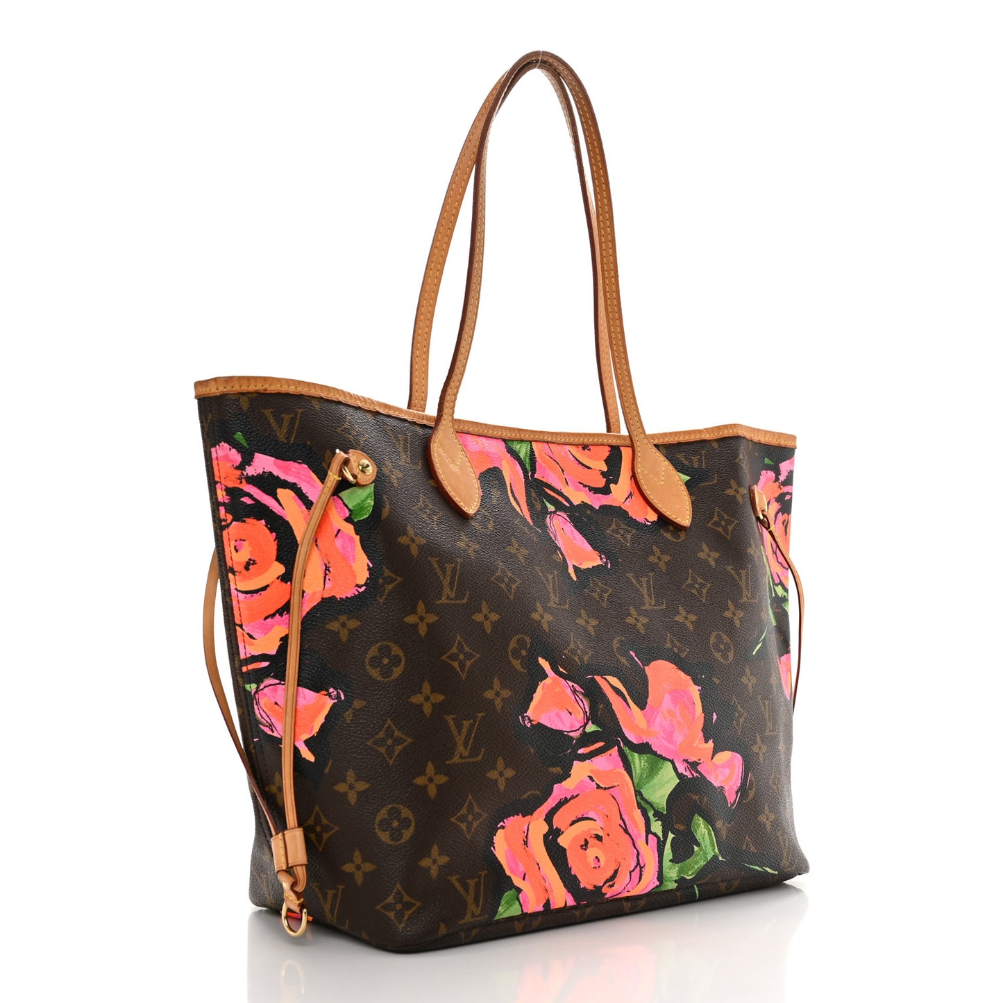 Monogram Roses Neverfull MM