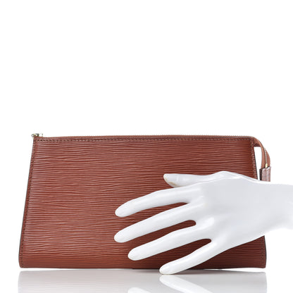 Louis Vuitton Epi Pochette Accessories 24 Kenyan Fawn 2 of 11