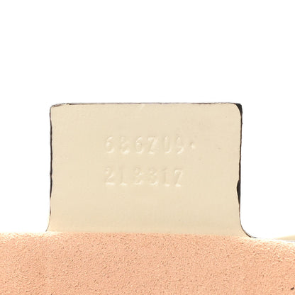 Gucci Boarded Dyana Lux Calfskin Small Jackie 1961 Hobo Mystic White 7 of 13