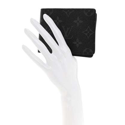 Louis Vuitton Monogram Eclipse Slender Wallet 2 of 6