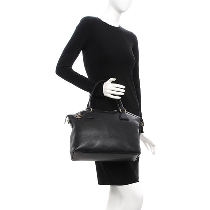 Gucci Dollar Calfskin GG Charm Dome Satchel Black 3 of 8