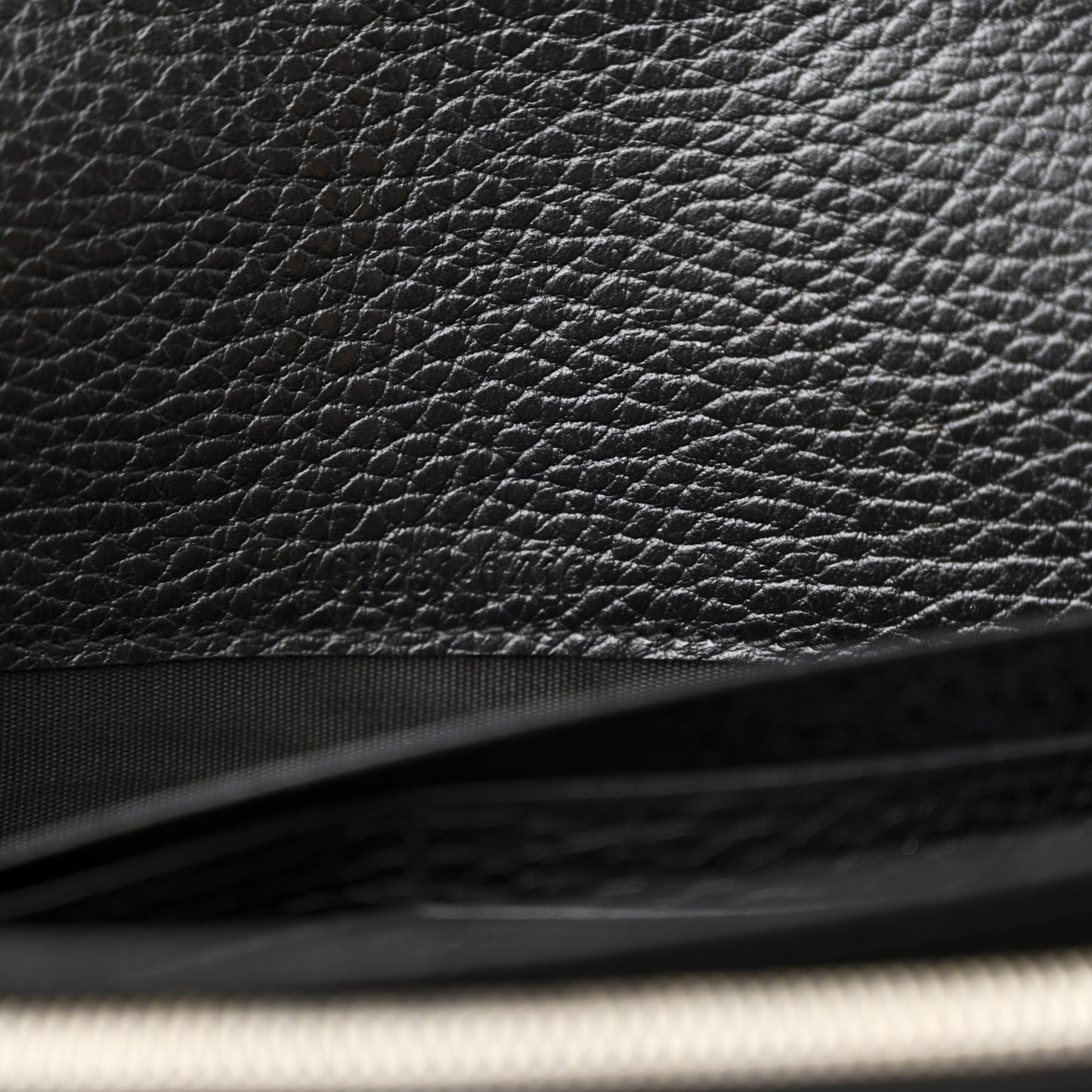 Calfskin Mini Dionysus Chain Wallet Black