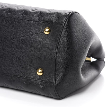 Louis Vuitton Empreinte Montaigne GM Black 7 of 10