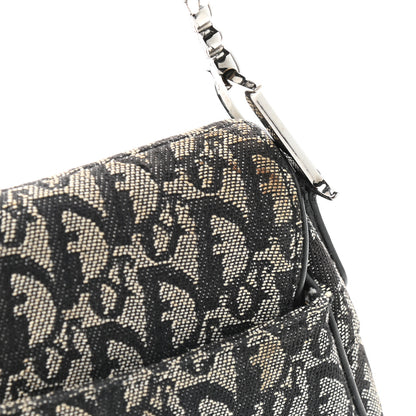 Christian Dior Monogram Saddle Bag Bag Black 15 of 19