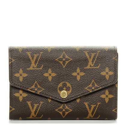 Louis Vuitton Monogram Sarah Compact Wallet 1 of 6
