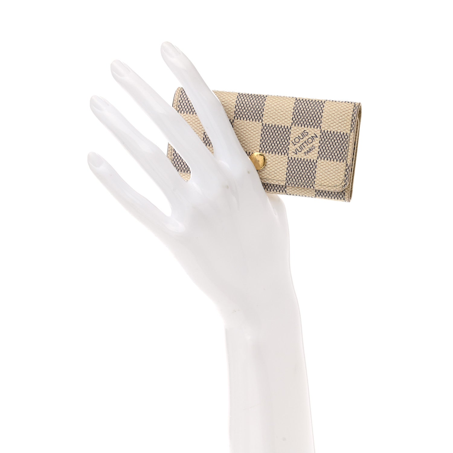 Louis Vuitton Damier Azur Multicles 4 Key Holder 2 of 8