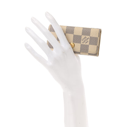 Louis Vuitton Damier Azur Multicles 4 Key Holder 2 of 8