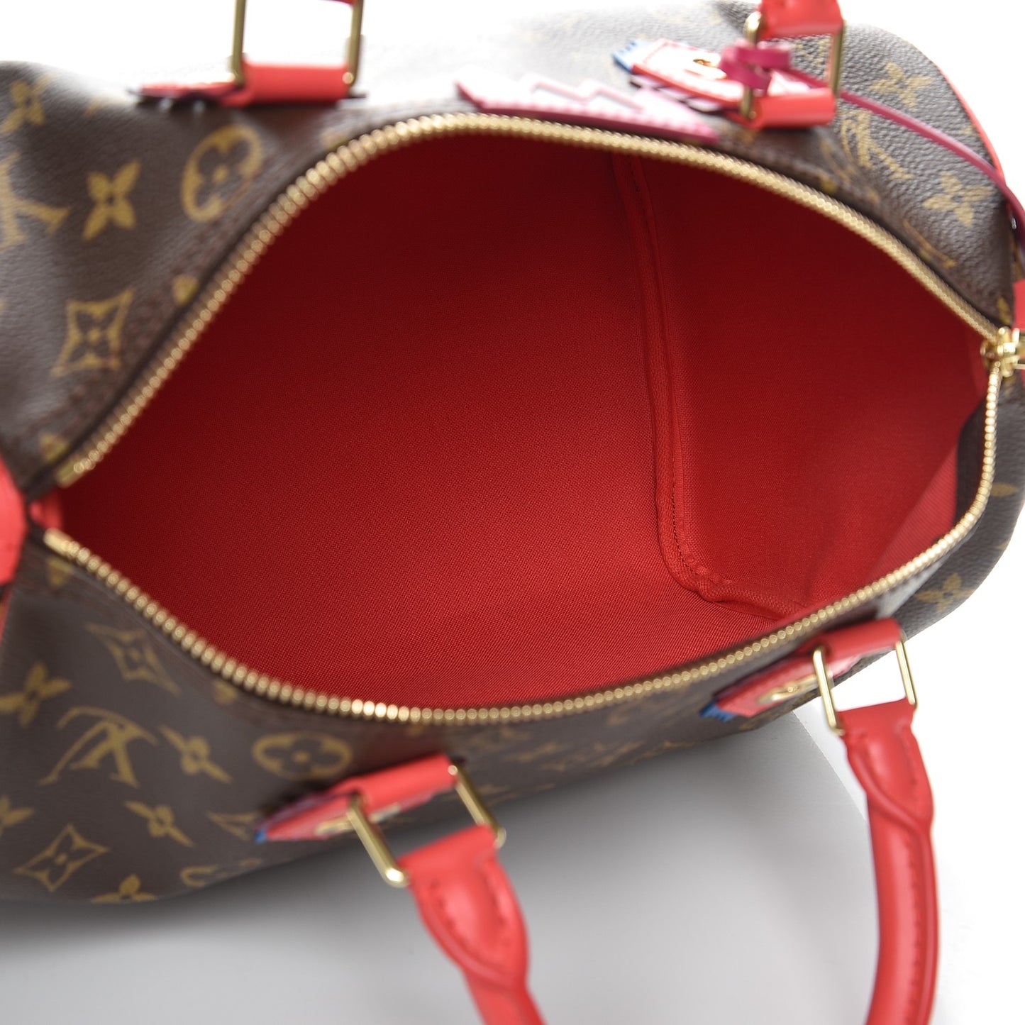Monogram Totem Speedy 30 Flamingo