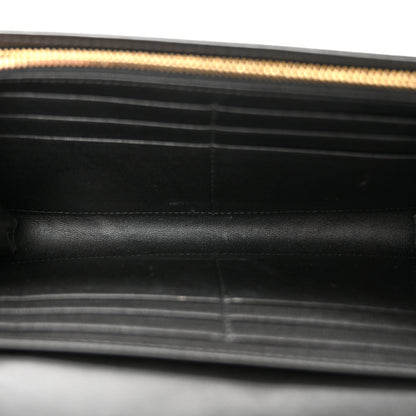 Christian Dior Grained Calfskin Diorama Croisiere Chain Wallet Black 5 of 10