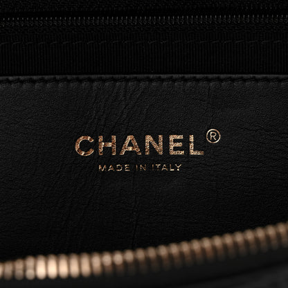 Chanel Lambskin Enamel Quilted Waist Bag Black 5 of 9