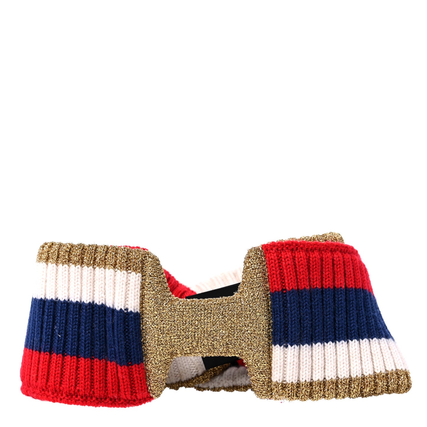Wool Indilus Headband M Ivory Red